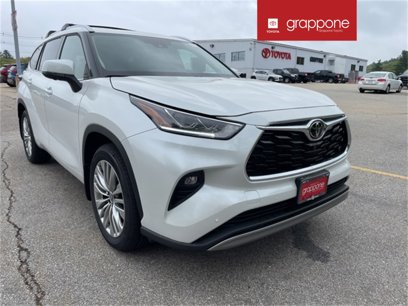 New 2025 Toyota Highlander Platinum