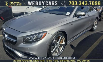 Used 2015 Mercedes-Benz S 63 AMG 4MATIC Coupe