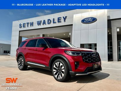 New 2025 Ford Explorer Platinum
