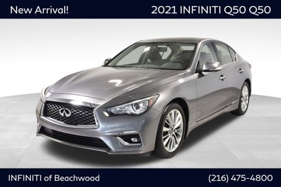Used 2021 INFINITI Q50 Luxe w/ Seat & Sound Package