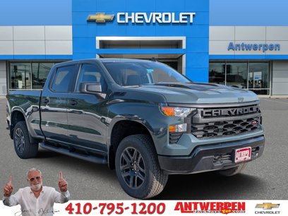 New 2025 Chevrolet Silverado 1500 Custom Trail Boss w/ Turbomax Blackout Package