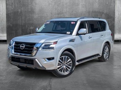 Used 2021 Nissan Armada SL w/ Captain's Chairs Package