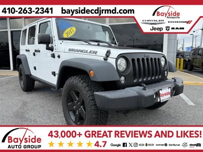Used 2017 Jeep Wrangler Unlimited Sport