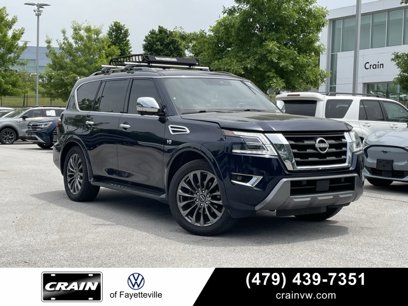 Used 2021 Nissan Armada Platinum w/ Captain's Chairs Package