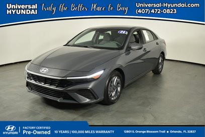 Certified 2024 Hyundai Elantra Blue