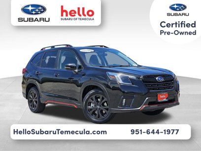 Certified 2024 Subaru Forester Sport