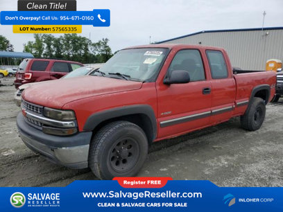 Used 2002 Chevrolet Silverado 1500 4x4 Extended Cab