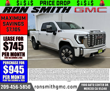 New 2025 GMC Sierra 2500 Denali w/ Denali Reserve Package