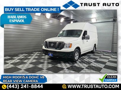 Used 2019 Nissan NV 2500 SV