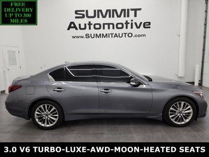 Used 2021 INFINITI Q50 Luxe