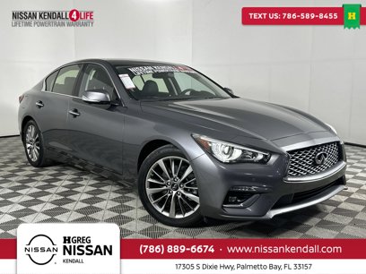 Used 2022 INFINITI Q50 Luxe w/ Cargo Package