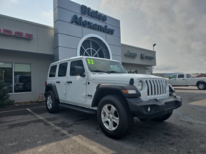 Used 2022 Jeep Wrangler Unlimited Sport w/ Sun And Sound Package
