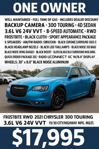 Used 2021 Chrysler 300 Touring w/ Sport Appearance Package