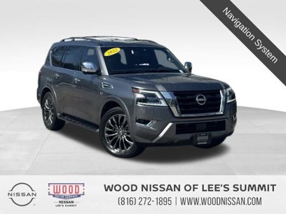 Used 2022 Nissan Armada Platinum w/ Captain's Chairs Package