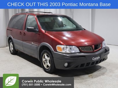 Used 2003 Pontiac Montana