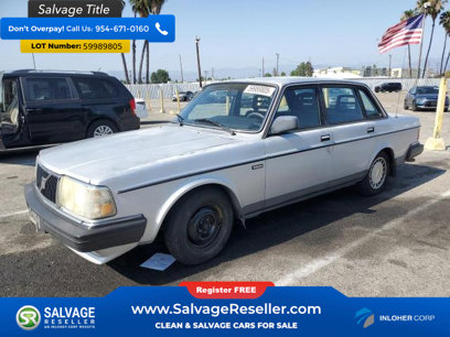 Used 1990 Volvo 240 Sedan