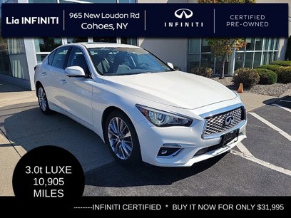 Certified 2022 INFINITI Q50 Luxe w/ Cargo Package