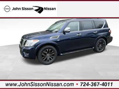 Used 2019 Nissan Armada Platinum w/ Captain's Chairs Package