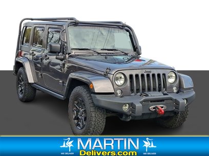 Used 2016 Jeep Wrangler Unlimited Sahara