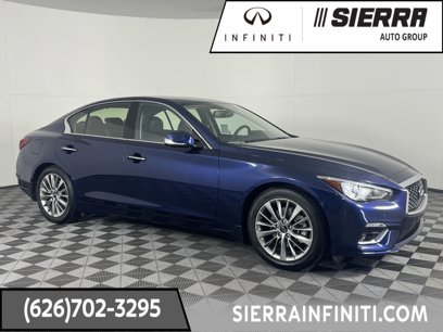 Used 2022 INFINITI Q50 Luxe w/ Cargo Package