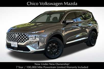 Used 2022 Hyundai Santa Fe Blue