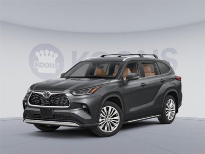 New 2025 Toyota Highlander Platinum