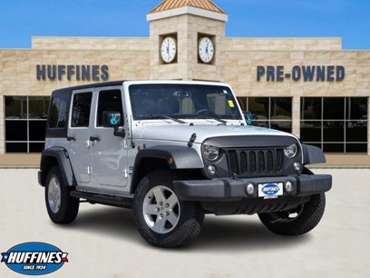 Used 2017 Jeep Wrangler Unlimited Sport w/ Quick Order Package 24S