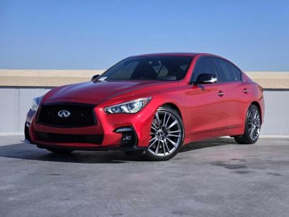 Certified 2024 INFINITI Q50 Red Sport 400