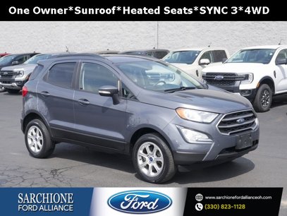 Used 2019 Ford EcoSport SE