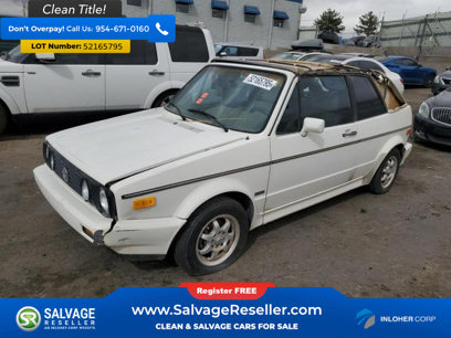 Used 1988 Volkswagen Cabriolet