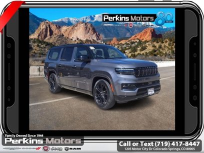 Used 2024 Jeep Grand Wagoneer L Series II Obsidian w/ Quick Order Packagew 28T