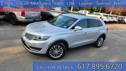 Used 2016 Lincoln MKX Select w/ Select Plus Package