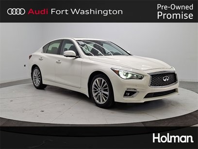 Used 2022 INFINITI Q50 Luxe w/ Cargo Package
