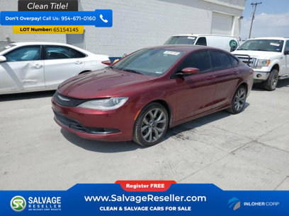Used 2015 Chrysler 200 S w/ Navigation & Sound Group I