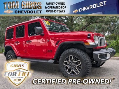 Used 2025 Jeep Wrangler Sahara w/ Safety Group