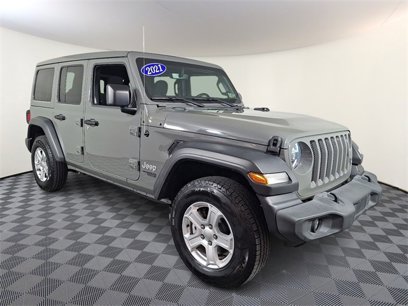 Used 2021 Jeep Wrangler Unlimited Sport w/ Sun And Sound Package