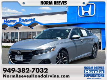 Certified 2021 Honda Accord EX-L