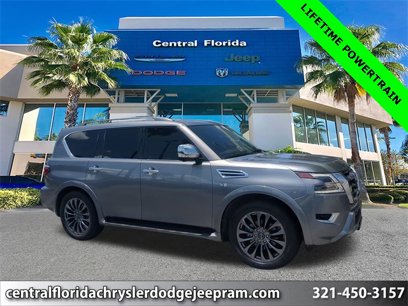 Used 2021 Nissan Armada Platinum w/ Captain's Chairs Package