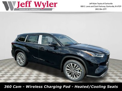 New 2025 Toyota Highlander Platinum