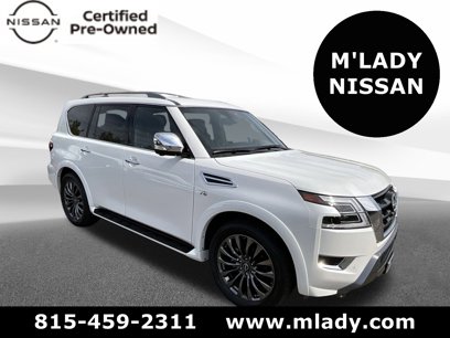 Certified 2021 Nissan Armada Platinum w/ Captain's Chairs Package
