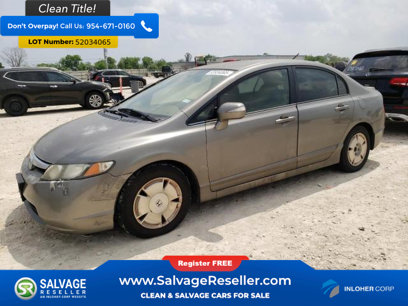 Used 2006 Honda Civic Hybrid Sedan