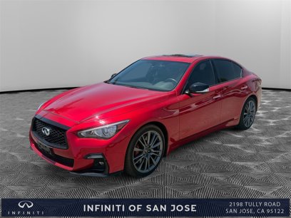 Used 2022 INFINITI Q50 Red Sport 400 w/ All Weather Package