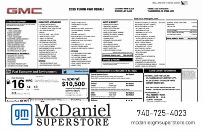 Used 2025 GMC Yukon Denali w/ Advanced Technology Package