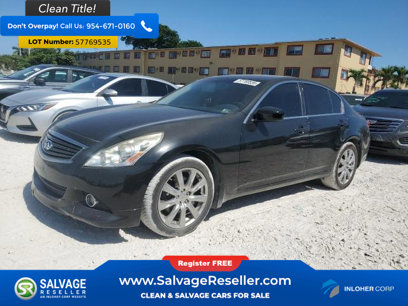 Used 2011 INFINITI G37 x Sedan