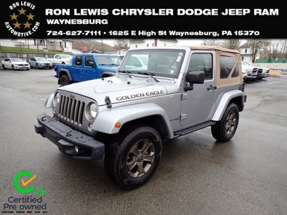 Certified 2018 Jeep Wrangler Sport