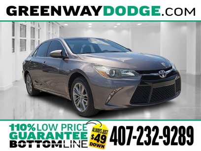 Used 2017 Toyota Camry SE