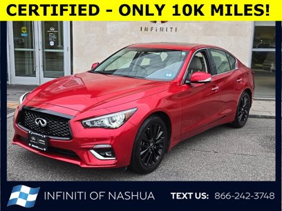 Certified 2022 INFINITI Q50 Luxe w/ Cargo Package