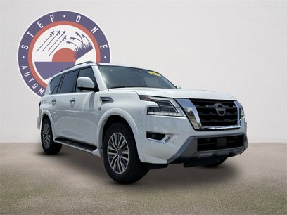 Used 2021 Nissan Armada SL w/ Captain's Chairs Package