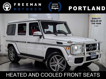Used 2015 Mercedes-Benz G 63 AMG 4MATIC w/ PA6 Package
