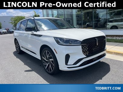 Certified 2025 Lincoln Aviator Black Label w/ Jet Appearance Package